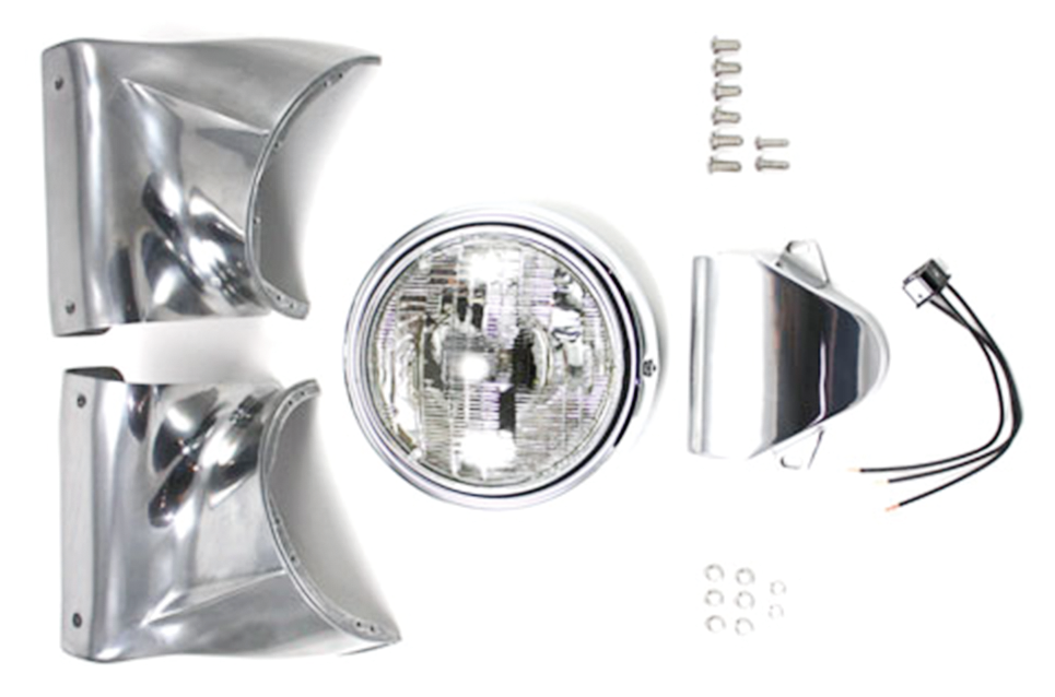 DUO GLIDE & ELECTRA GLIDE HEADLIGHT NACELLE KIT - view 1 Main image