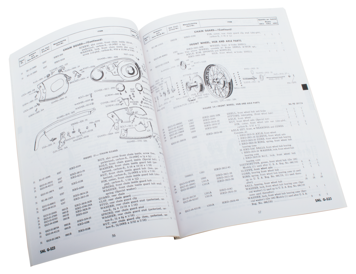 MANUALS AND SPARE PARTS CATALOGS FOR VINTAGE MODELS - view 2