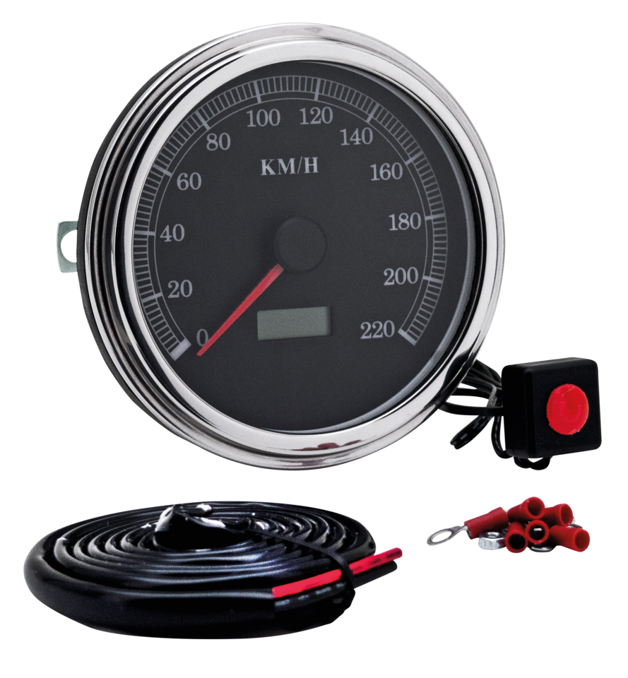 CABLE DRIVEN ELECTRONIC SPEEDO FOR 1947 TO PRESENT DASH - view 1 Main image