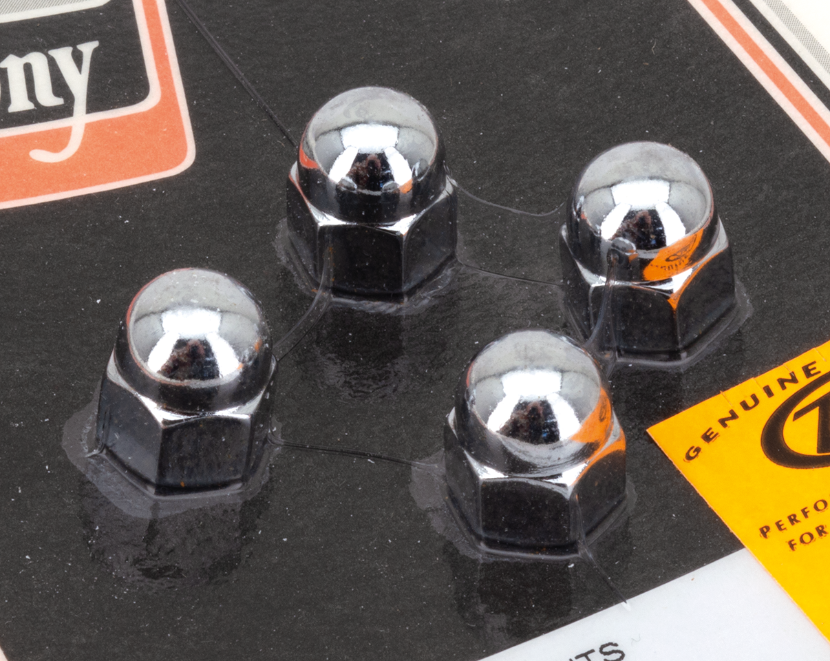 COLONY ROUND TOP CHROME ACORN NUTS - view 1 Main image