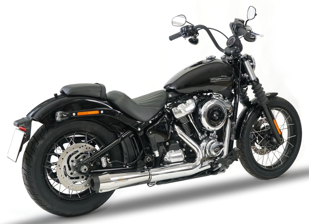 REDTHUNDER SLIP-ON MUFFLERS FOR MILWAUKEE EIGHT SOFTAIL - view 2