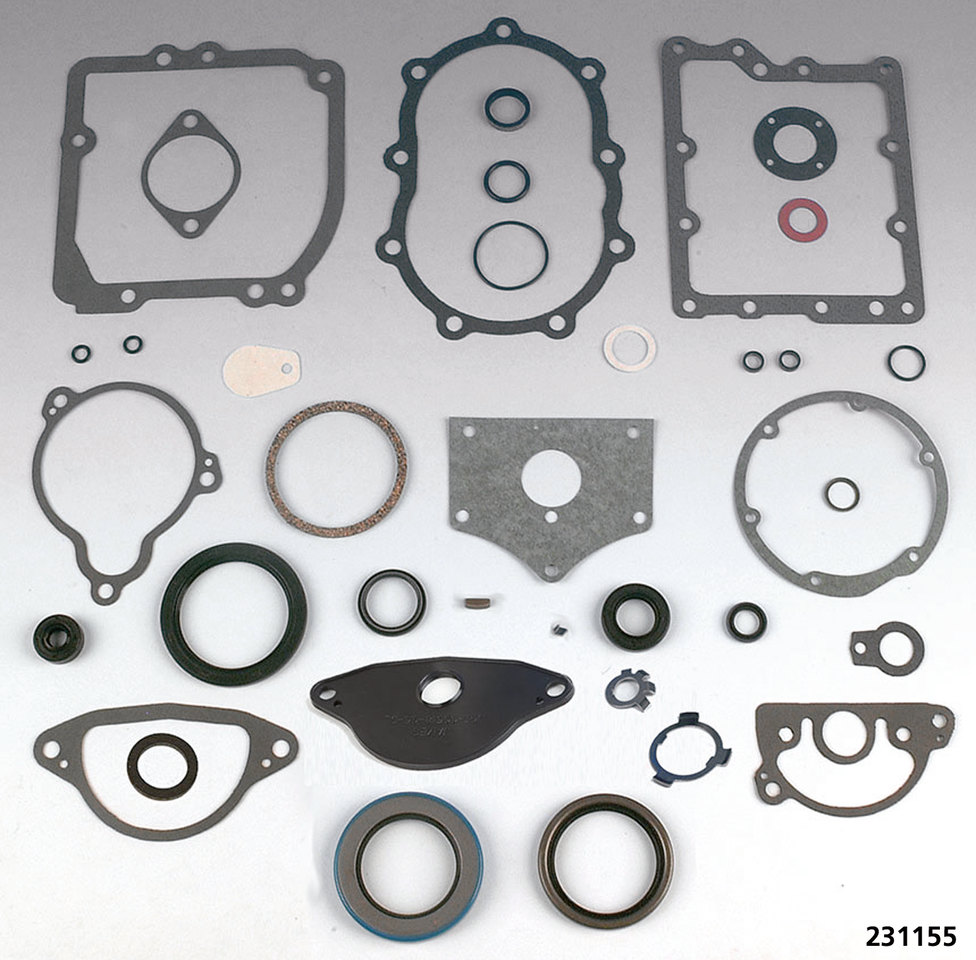 TRANSMISSION GASKET & SEALS FOR 1936-1986 4 SPEED BIG TWIN - view 1