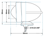 BULLET MARKER LIGHT "WINGED" - view 1