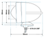 BULLET MARKER LIGHT "WINGED" - view 1