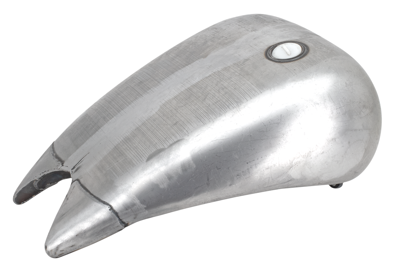 ONE PIECE 4" STRETCHED STEEL SMOOTH TOP GAS TANK FOR SOFTAILS Secondary image