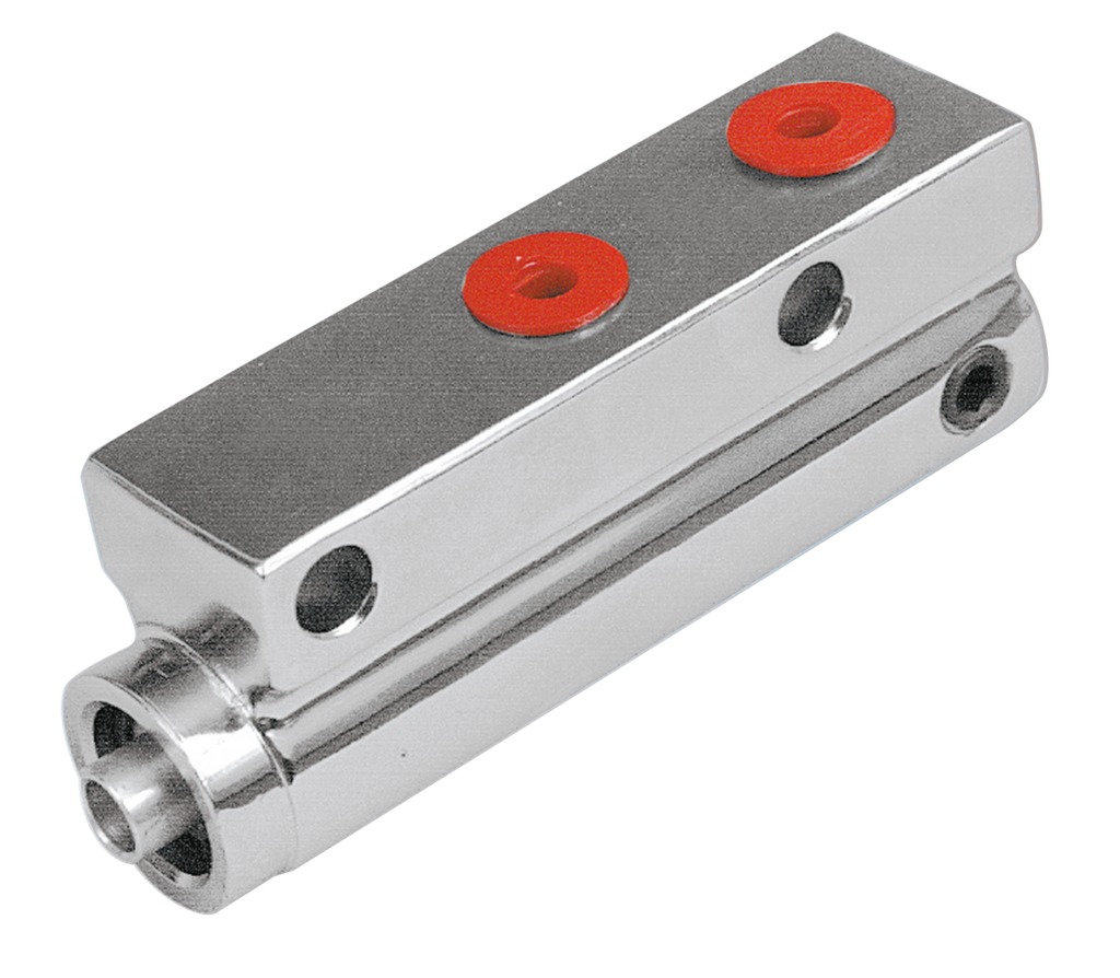 FX STYLE CHROME REAR MASTER CYLINDER - view 2