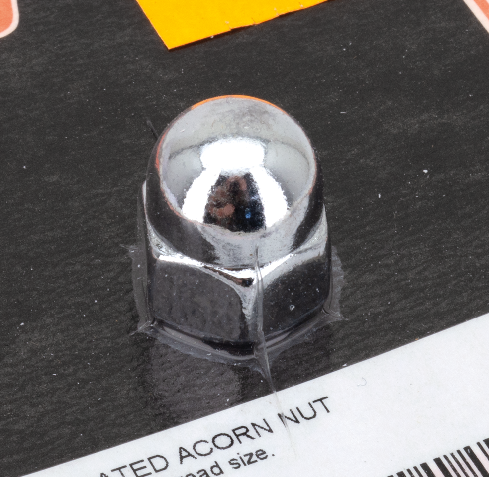 COLONY ROUND TOP CHROME ACORN NUTS - view 1 Main image
