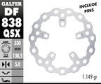 GALFER "BIG CUBIQ" DISC BRAKE ROTORS - view 2