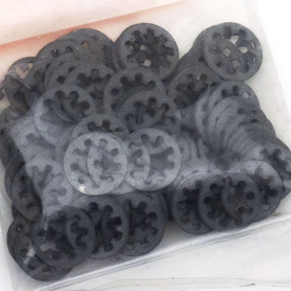 INTERNAL AND EXTERNAL LOCK WASHERS - view 1