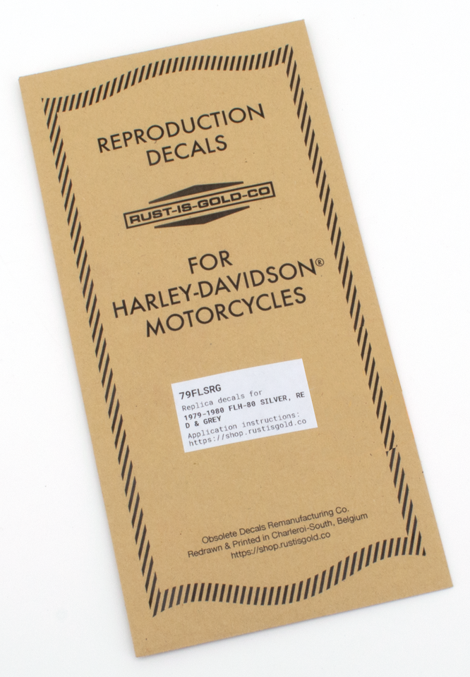 REPLICA OBSOLETE DECALS BY RUST IS GOLD CO. - view 2