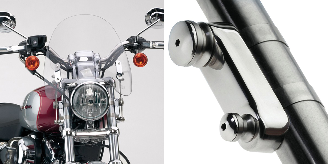 NATIONAL CYCLE SWITCHBLADE DEFLECTOR QUICK-RELEASE WINDSHIELDS - view 1 Main image
