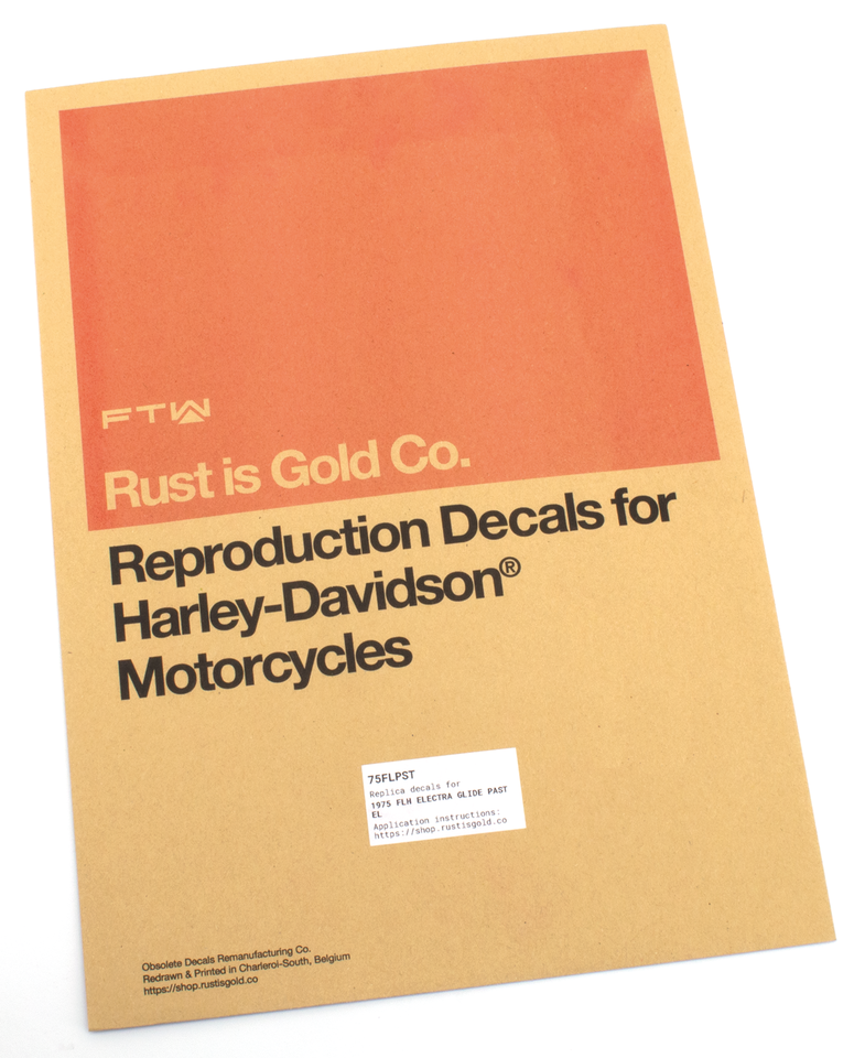 REPLICA OBSOLETE DECALS BY RUST IS GOLD CO. Secondary image