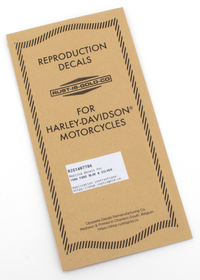 REPLICA OBSOLETE DECALS BY RUST IS GOLD CO. Secondary image