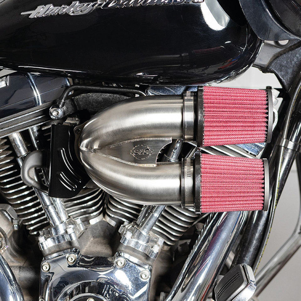 S&S SINGLE BORE TUNED INDUCTION SYSTEM - view 1