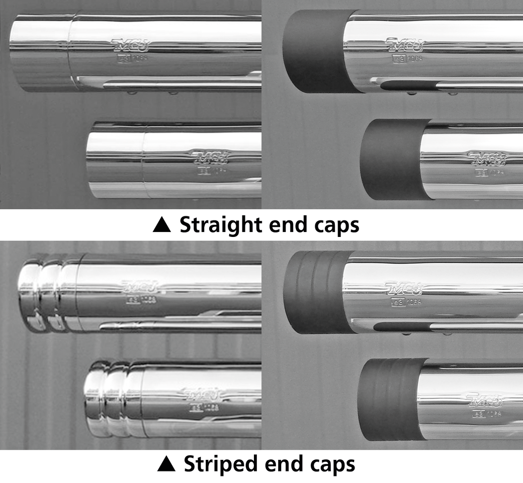 MCJ ENDCAPS FOR 100MM MCJ MUFFLERS - view 2
