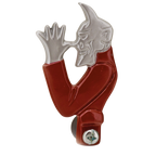 DEVIL LICENSE PLATE TOPPERS & FENDER ORNAMENTS - view 1