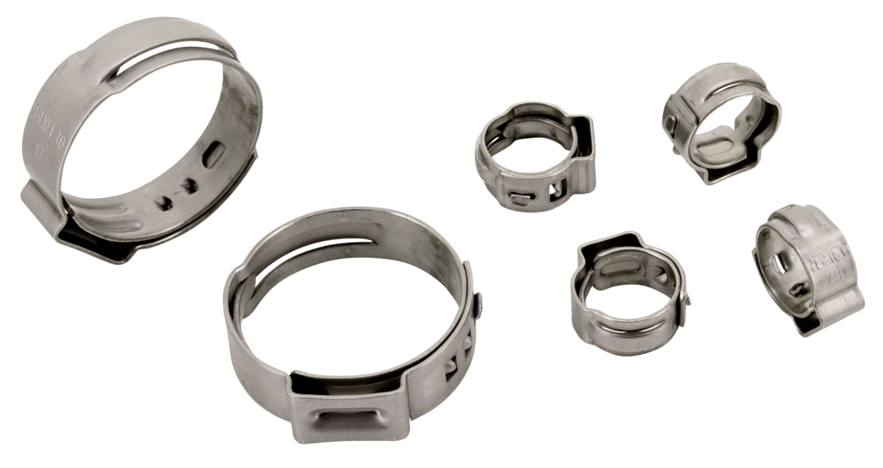 OETIKER'S OEM STYLE STAINLESS STEEL HOSE CLAMPS - view 2