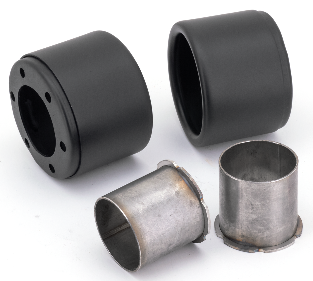 MCJ ADJUSTABLE EXHAUSTS FOR MILWAUKEE EIGHT SOFTAIL - view 1 Main image