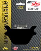 SBS REAR DISC BRAKE PADS - view 2