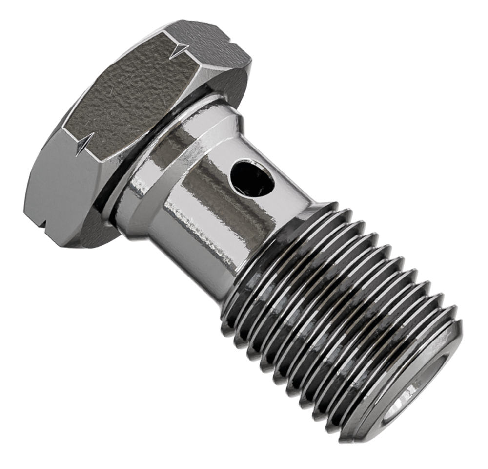 GOODRIDGE ULTIMATE STAINLESS STEEL BRAIDED BRAKE AND CLUTCH LINES WITH ALL CHROME OR STAINLESS STEEL FITTINGS - view 1 Main image