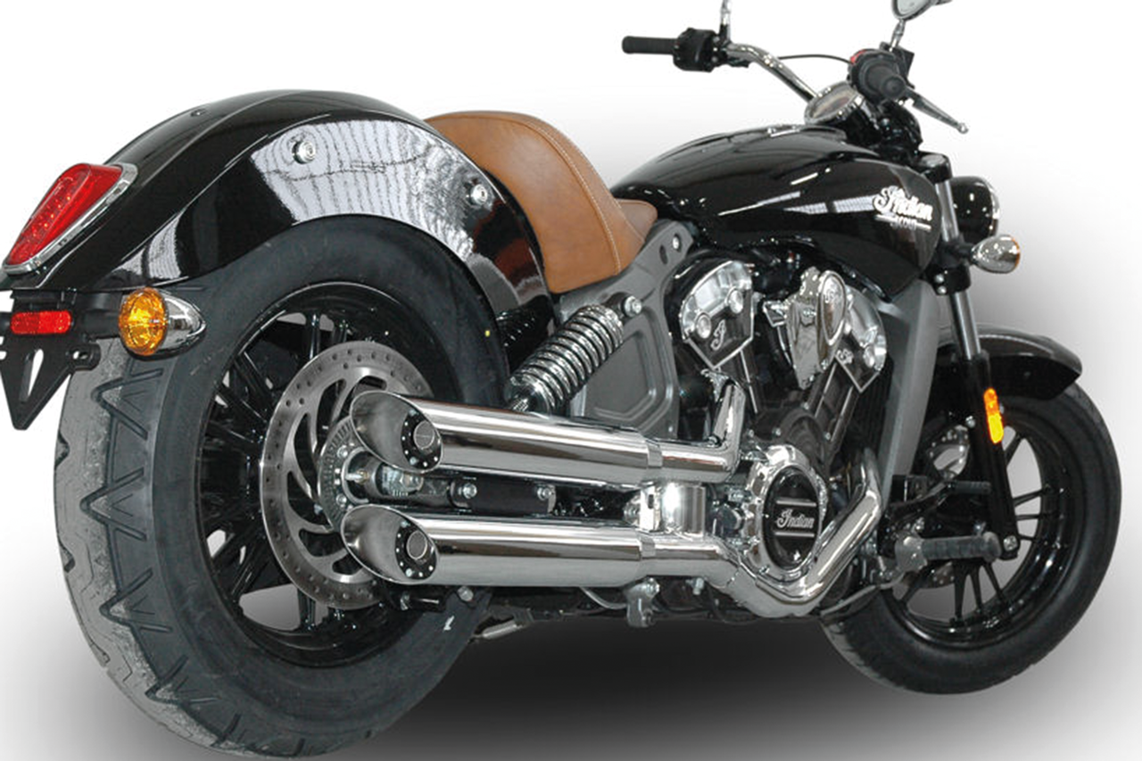 V-PERFORMANCE SLIP-ON MUFFLERS FOR INDIAN SCOUT - view 1 Main image