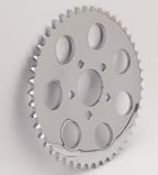 REAR WHEEL SPROCKETS FOR CHAIN CONVERSION - view 1