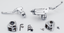 CHROME HANDLEBAR CONTROLS FOR 1982-1995 MODELS - view 1
