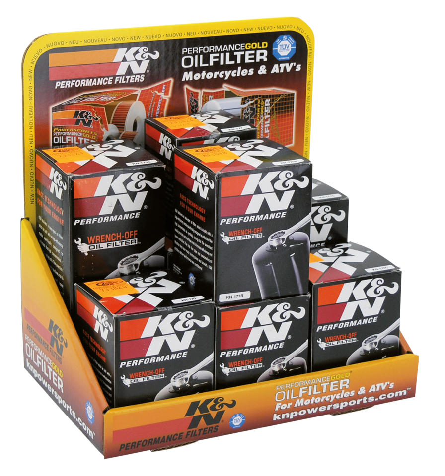 K&N WRENCH-OFF OIL FILTERS - view 1