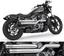 FREEDOM PERFORMANCE INDEPENDENCE EXHAUSTS FOR RH SPORTSTER - view 1