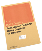 REPLICA OBSOLETE DECALS BY RUST IS GOLD CO. - view 2