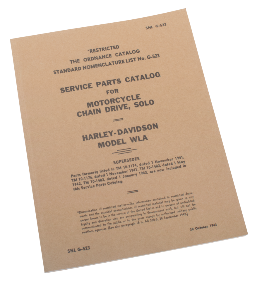 MANUALS AND SPARE PARTS CATALOGS FOR VINTAGE MODELS - view 1