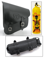TEXAS LEATHER SOFTAIL SWING ARM BAGS - view 1