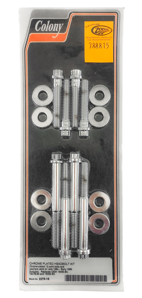 COLONY HEAD BOLT KITS FOR EVO BIG TWIN & TWIN CAM - view 1 Main image