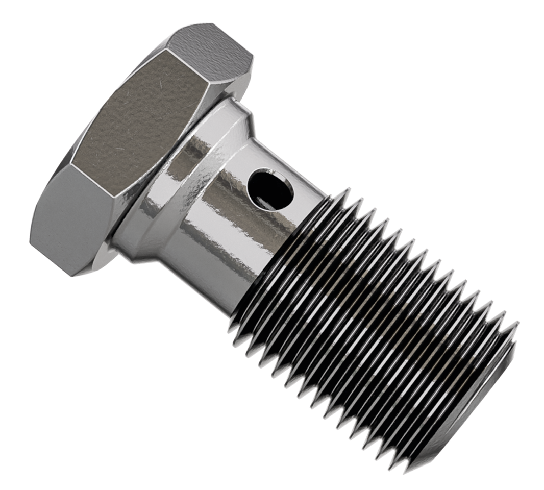 GOODRIDGE ULTIMATE STAINLESS STEEL BRAIDED BRAKE AND CLUTCH LINES WITH ALL CHROME OR STAINLESS STEEL FITTINGS - view 1 Main image