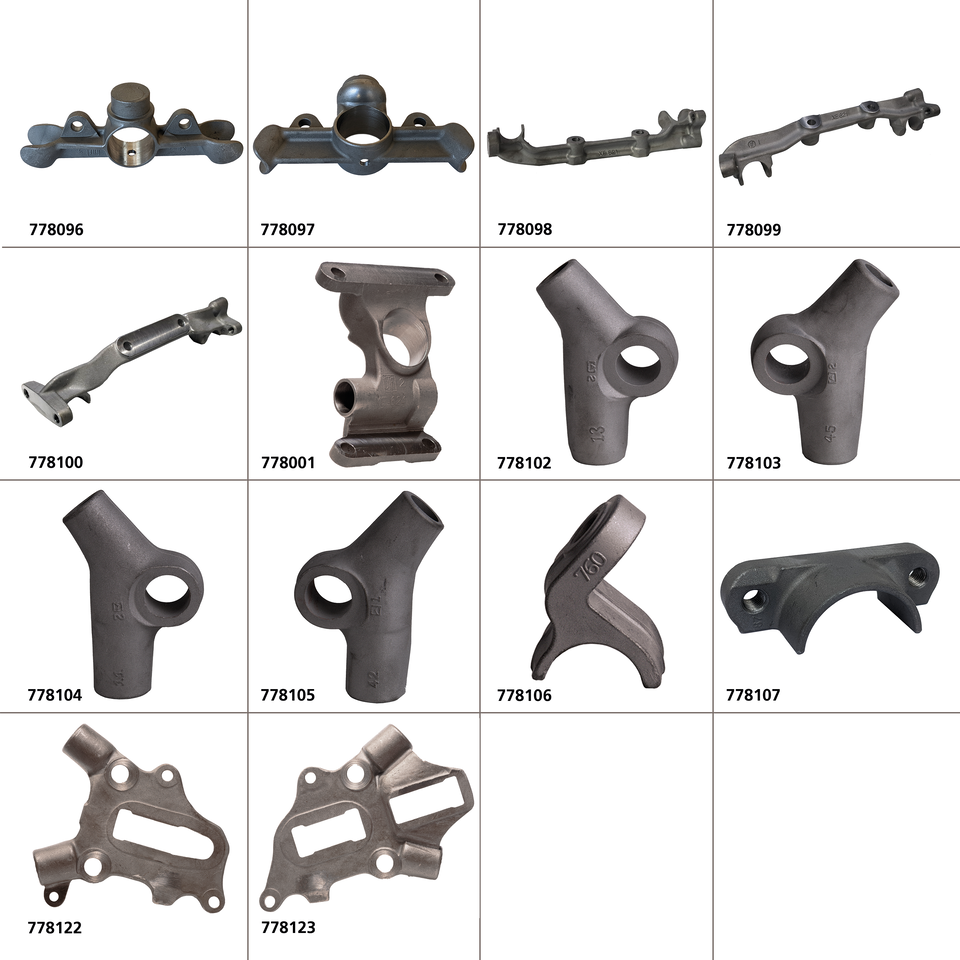 VG CLASSIC REPLICA CAST IRON FRAME PARTS FOR VINTAGE MODELS Secondary image