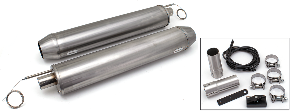MCJ ADJUSTABLE EXHAUSTS FOR V-ROD - view 3