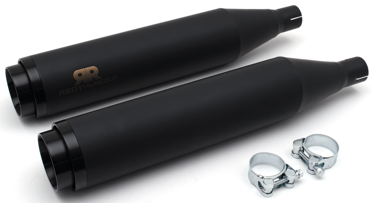 REDTHUNDER SLIP-ON MUFFLERS FOR MILWAUKEE EIGHT SOFTAIL - view 1