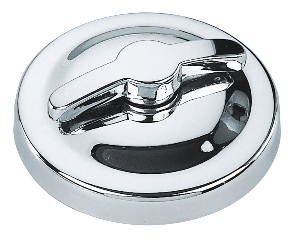CHROME OIL TANK CAP ASSEMBLY - view 1