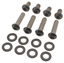 BLACK STAINLESS STEEL FRONT FENDER SCREW KITS - view 1