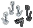FUSION CHROME BILLET OVAL HEAD RISERS - view 2