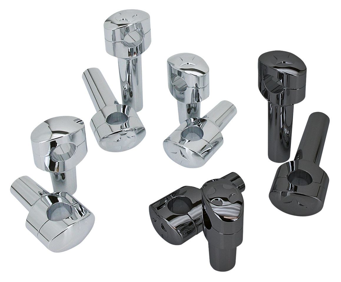 FUSION CHROME BILLET OVAL HEAD RISERS - view 2