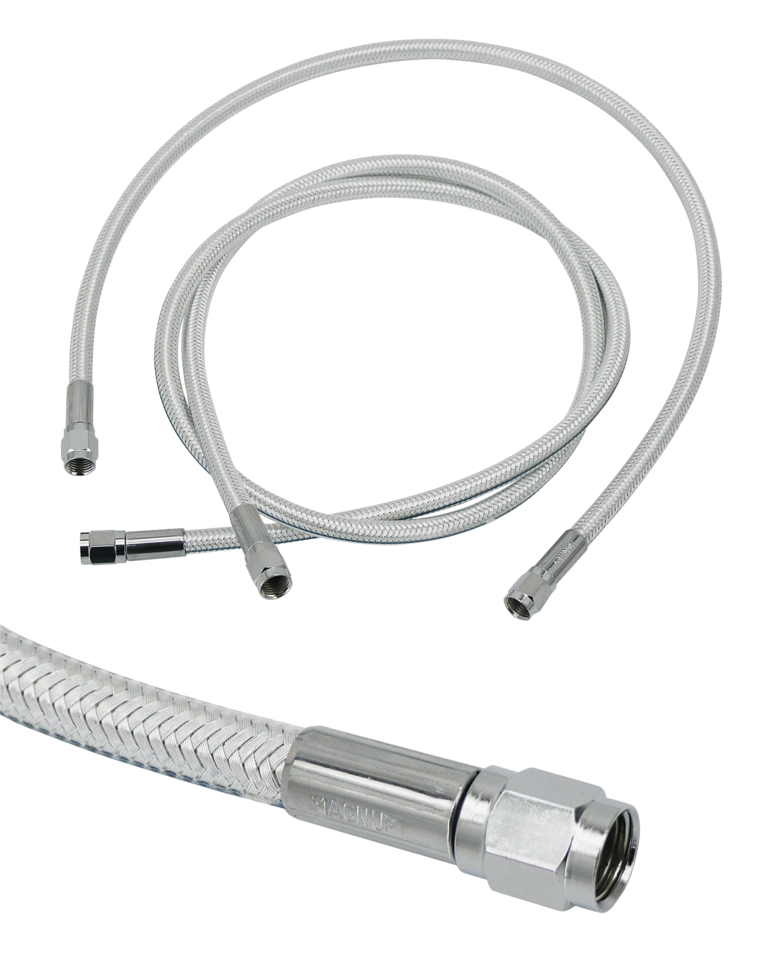 MAGNUM STERLING CHROMITE BRAKE LINES - view 1 Main image
