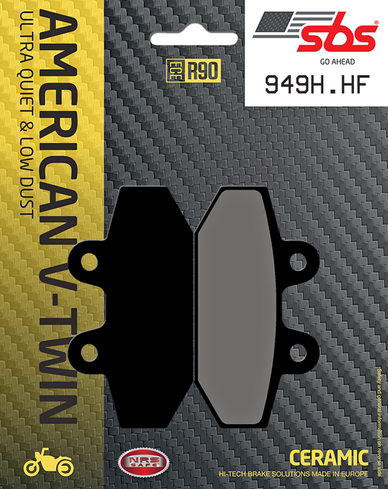SBS REAR DISC BRAKE PADS - view 1 Main image