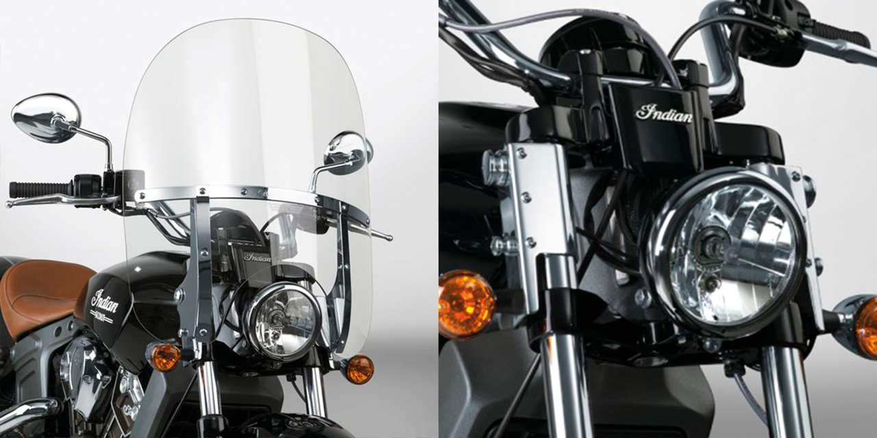 NATIONAL CYCLE SWITCHBLADE 2-UP QUICK-RELEASE WINDSHIELDS - view 1 Main image