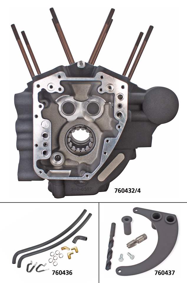 S&S CRANKCASES FOR 2007-2016 TWIN CAM TOURING - view 1 Main image