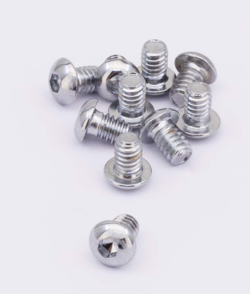 CHROME PLATED BUTTON HEAD ALLEN SCREWS ASSORTMENT - view 1 Main image
