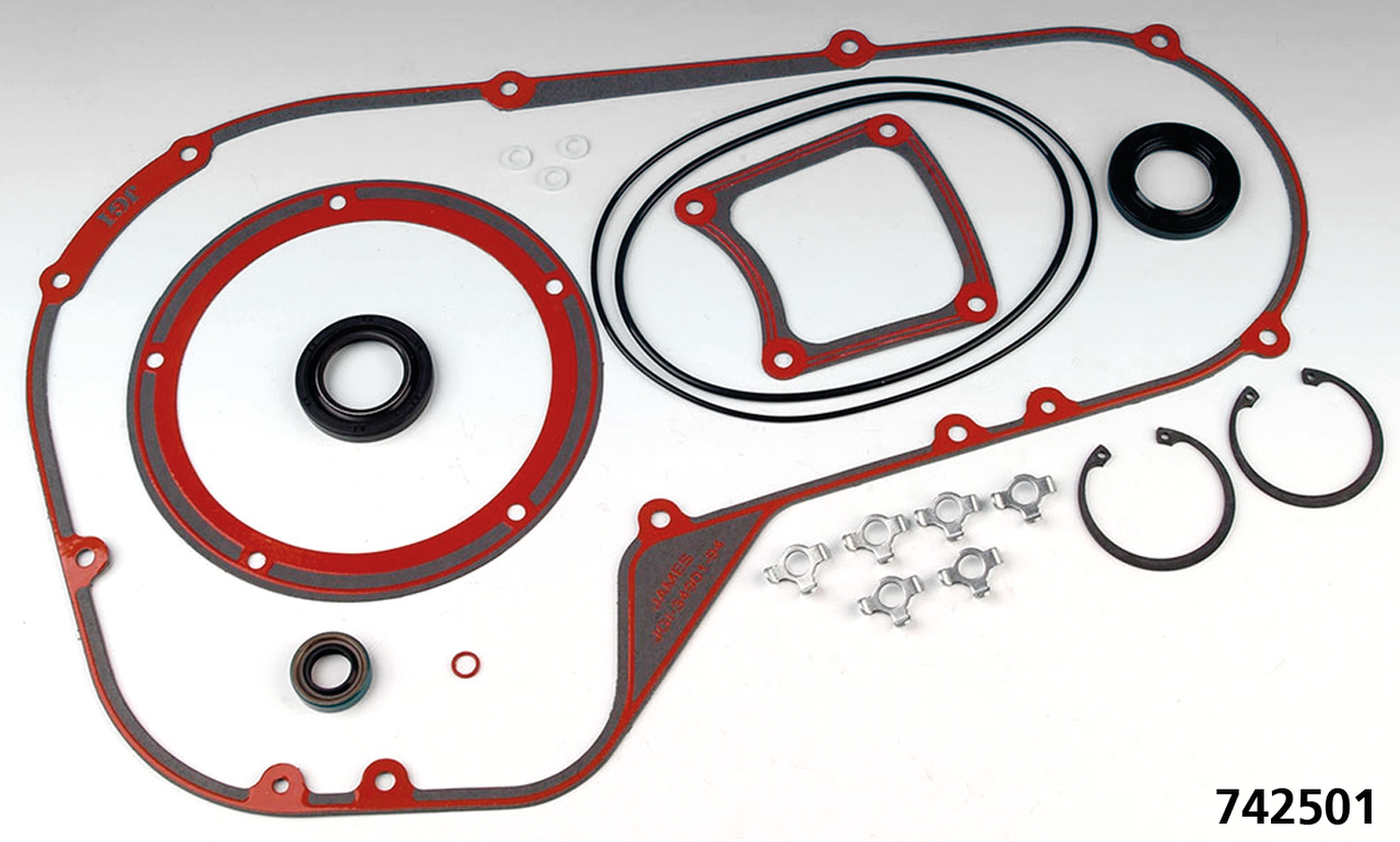 GASKETS, O-RINGS AND SEALS FOR PRIMARY ON 5 SPEED BIG TWIN LATE 1979-2006 - view 1 Main image