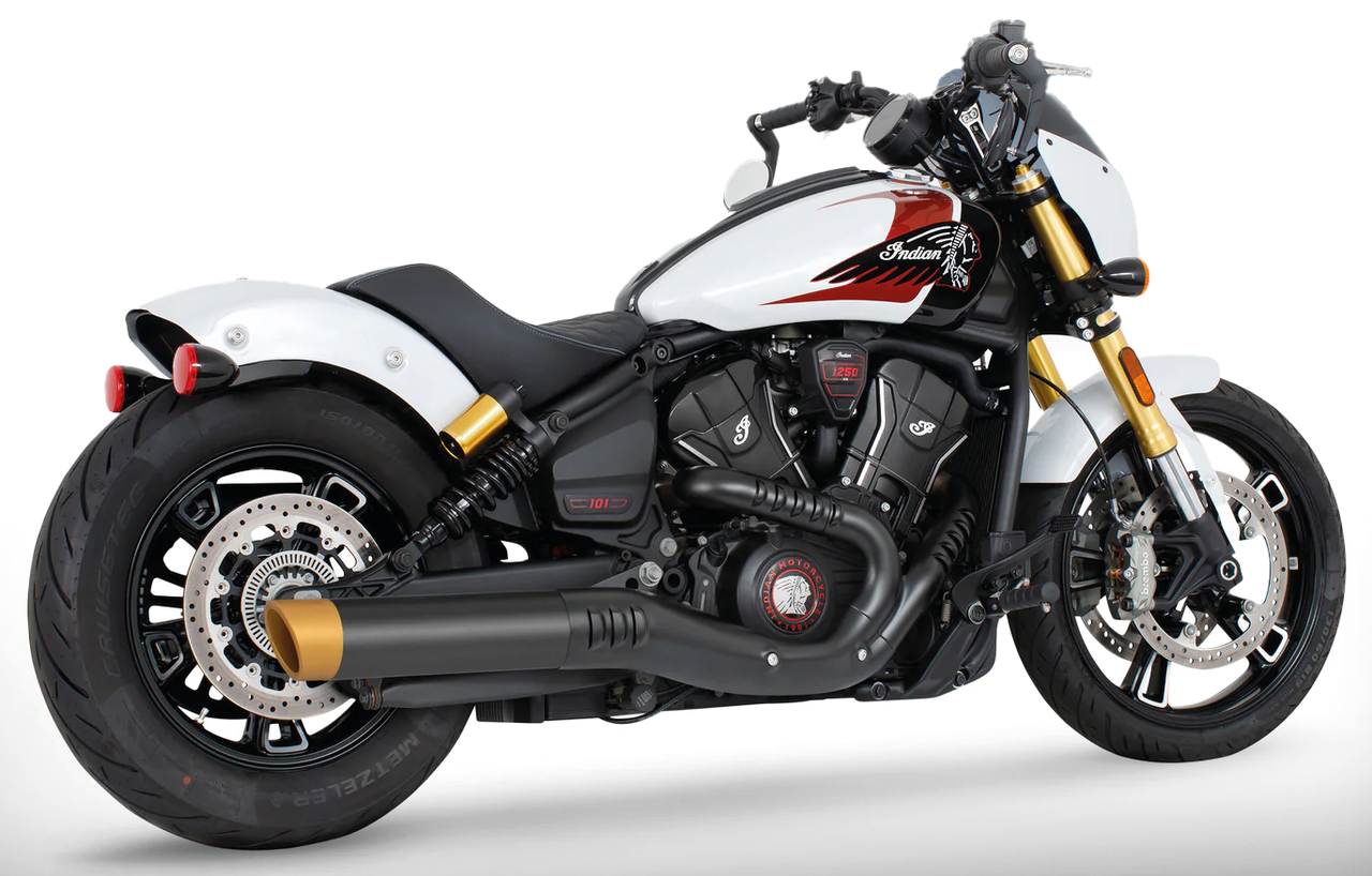 4" SLIP-ONS FOR INDIAN SCOUT 2025 TO PRESENT - view 1