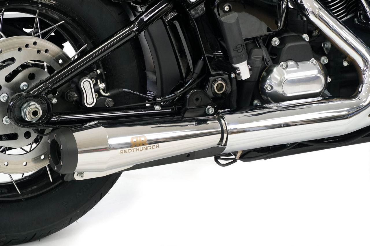 REDTHUNDER SLIP-ON MUFFLERS FOR MILWAUKEE EIGHT SOFTAIL - view 1 Main image