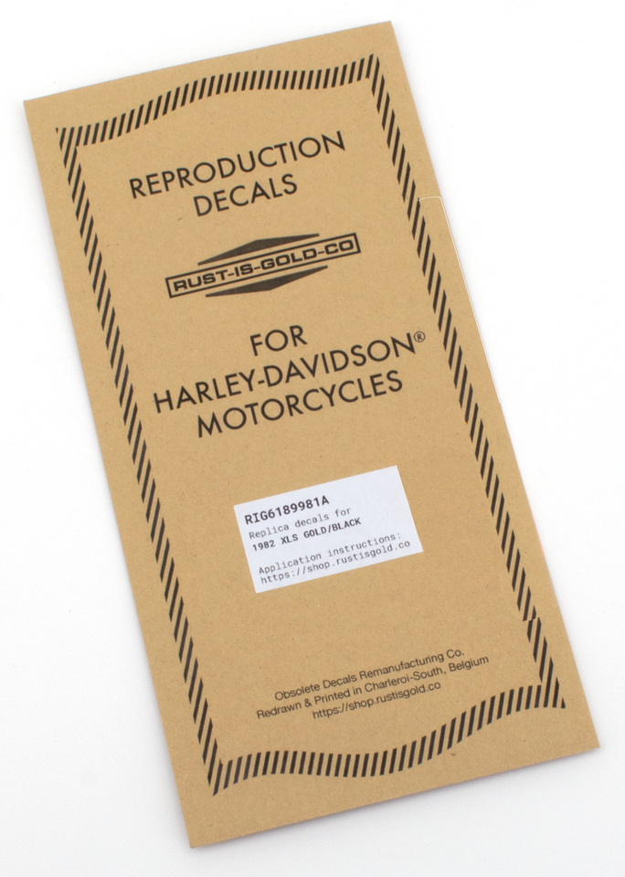 REPLICA OBSOLETE DECALS BY RUST IS GOLD CO. - view 2
